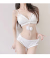 White Plush Underwear Set PL52807