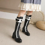 Lolita Bow Rider Boots PL53051