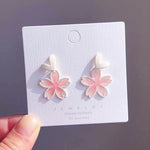 Cute Cherry Blossom Earrings PL52797