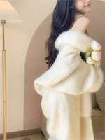 plush long coat PL52738