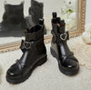 JK Black Lolita Boots PL53048