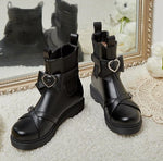 JK Black Lolita Boots PL53048