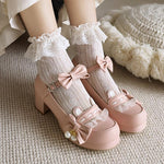 Lolita Bow Shoes PL53047