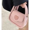 Cute Heart Lock Square Bag PL53077