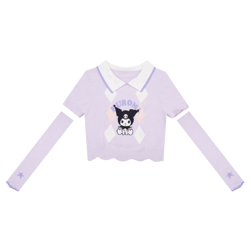 Cute Cropped Sweater PL52919