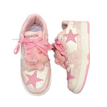 Cute Pink Star Sneakers PL53059