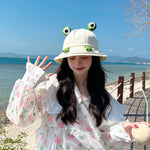 Cute Frog Bucket Hat PL52989