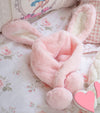 Cute Bear & Rabbit Ear Scarf PL52799