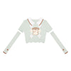 Cute Cropped Sweater PL52919