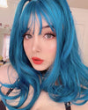 Blue Green Wig PL50155