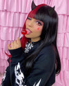 Lolita Black Red Wig PL50197