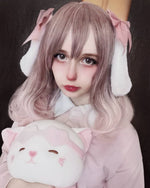 Fantasy pink gradient long hair PL10228