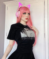 Lolita long pink wig PL50377