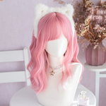 Pink Lolita Short Curly Hair Wig PL51382