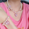 Harajuku Lolita Pearl Necklace + Bracelet PL51417