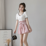 Chiffon High Waist Shorts PL51702