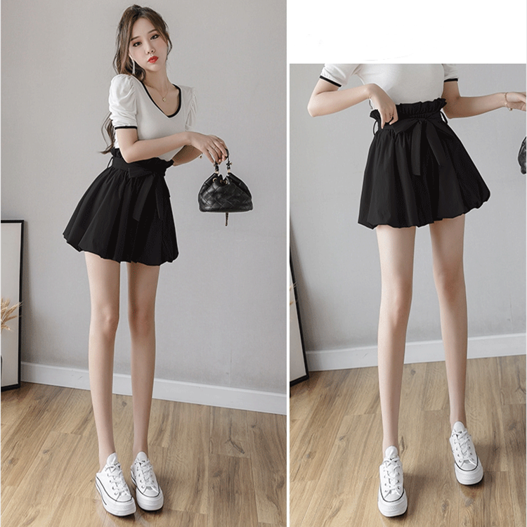 Chiffon High Waist Shorts PL51702