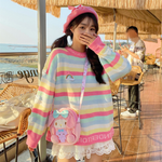 Cute rainbow sweater PL52150