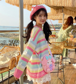 Cute rainbow sweater PL52150