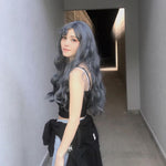 Lolita gray-blue wig PL20258