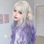 lolita gradient long curly wig PL52417