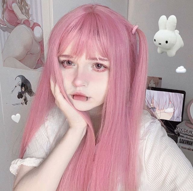 Pink Lolita Wig PL51290