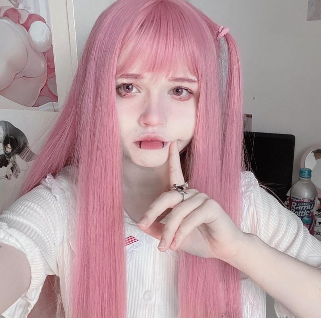 Pink Lolita Wig PL51290