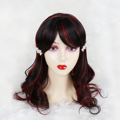 Cute Lolita long curly wig PL3009