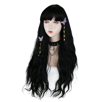 Cute Lolita long curly wig PL3009