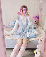 cute suspender dress PL52621