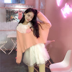 Pink Cropped Sweater PL52480