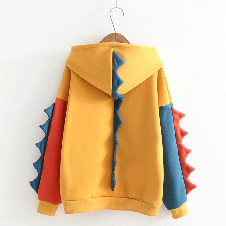 Thickened splicing sweater PL20539