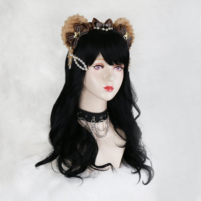 Cute Lolita long curly wig PL3009