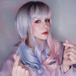 Lolita Blue Pink Gradient  Wig PL20261