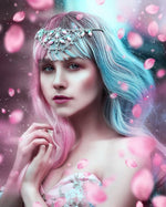 Lolita Blue Pink Gradient  Wig PL20261