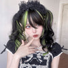 Harajuku gradient long curly wig  PL52415