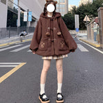 cute hooded coat  PL52631