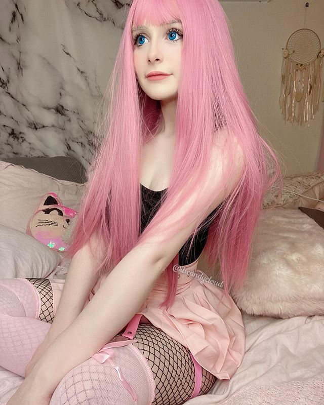 Lolita pale pink wig  PL20666