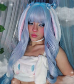 Harajuku Light Blue Long Wig PL51483