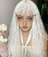 Lolita wool roll white wig PL51823