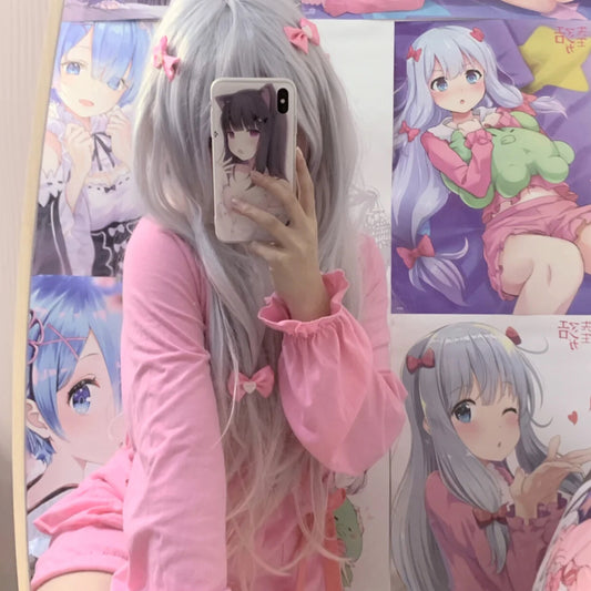 Cute anime cos wig PL51764