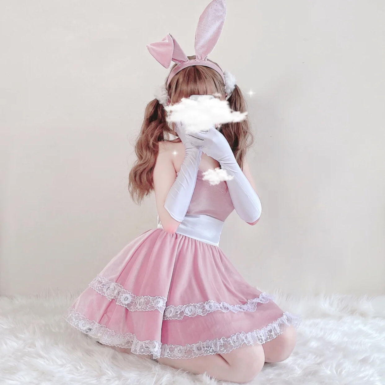 Sexy cosplay rabbit maid outfit PL51769