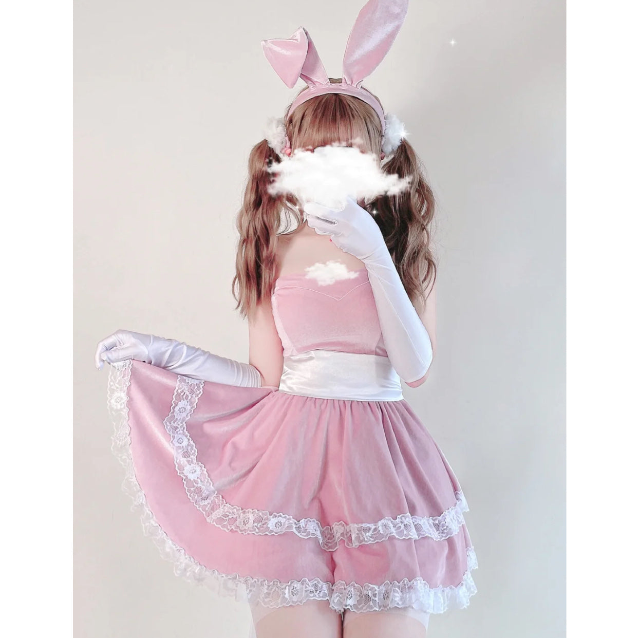 Sexy cosplay rabbit maid outfit PL51769