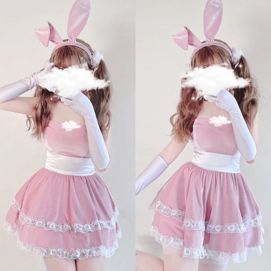 Sexy cosplay rabbit maid outfit PL51769