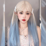 Lolita Gradient Long Straight Hair Wig PL51701