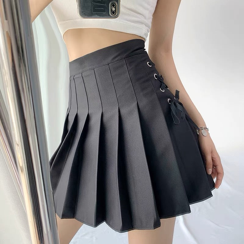 High waist pleated skirt PL51770