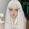 Lolita wool roll white wig PL51823