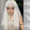 Lolita wool roll white wig PL51823