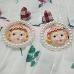 Cute cartoon earrings PL51891