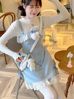 Sweet suspender dress PL51959